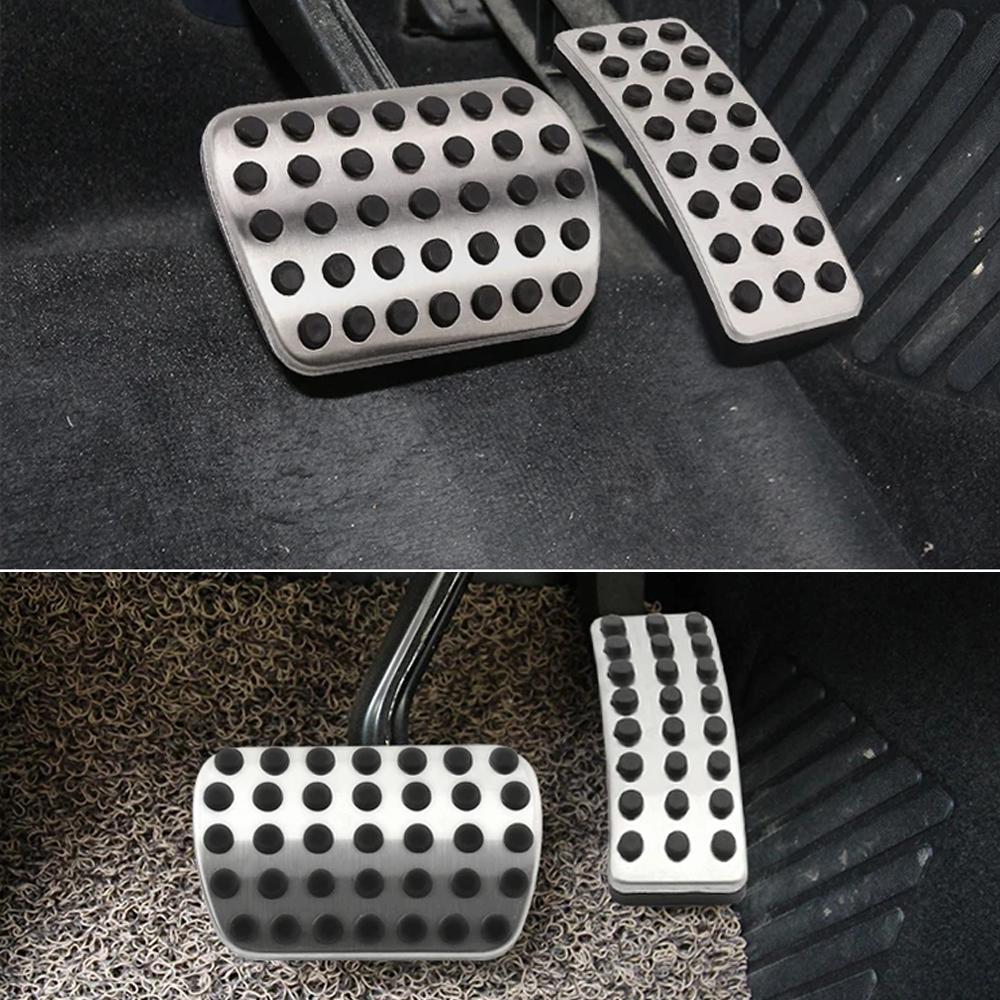 Car Gas Brake Pedal for BMW 1 Series F40 118i F70 118d 2020~2025 2021 Stainless Steel Anti-Slip Footrest Pedals Cover Accessorie