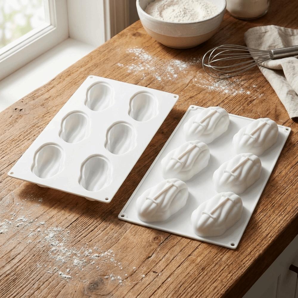 3D Mousse Cake Mold Flexible French Dessert Mold Dishwasher Safe Jelly Pudding Mold Kitchen