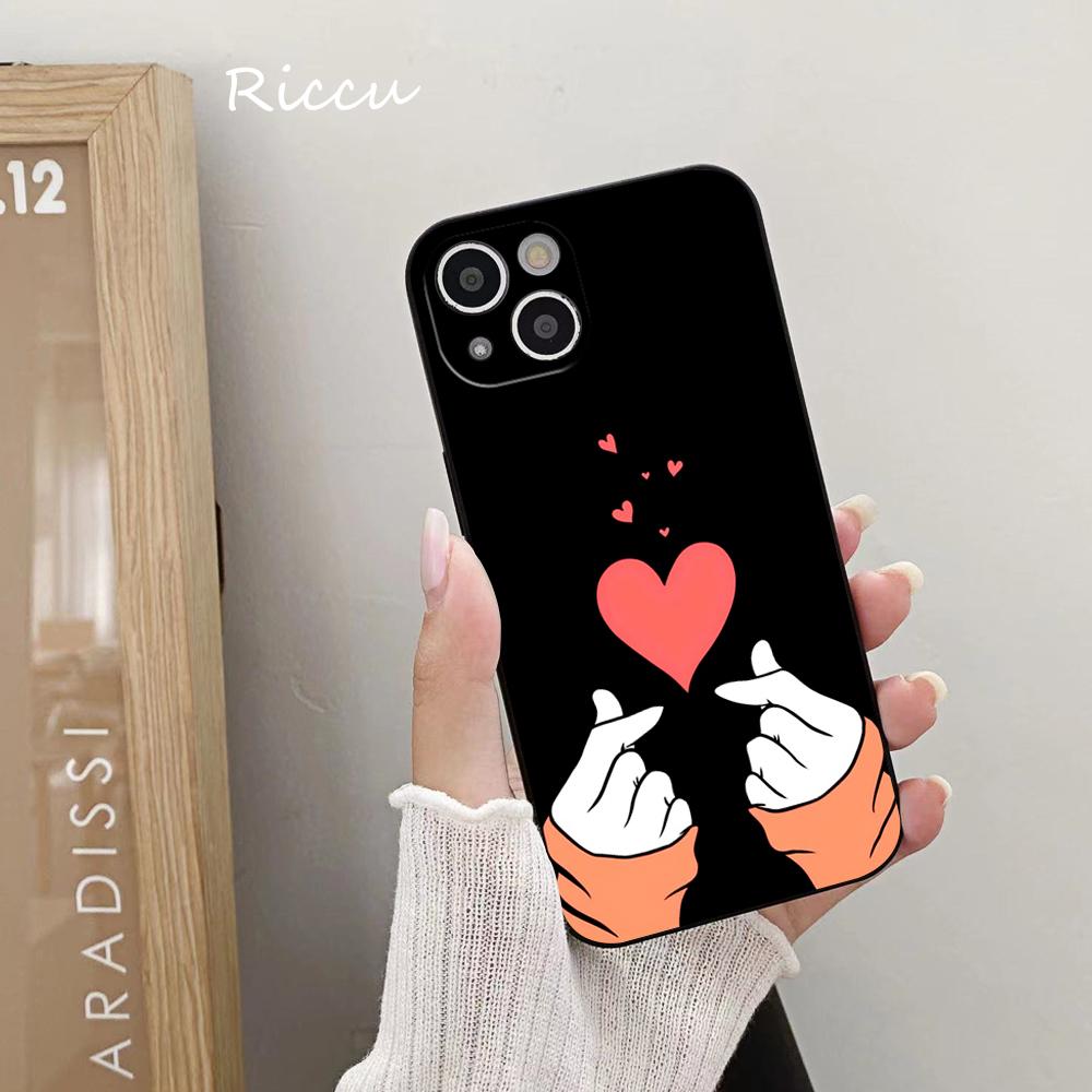 ДЛЯ iPhone 14 Чехол для телефона Fingertip Love 14 11 12 Pro 8 7 14 Plus X Pro 14 MAX 13 MINI XR XS iphone 14 13 Мягкие чехлы для телефонов
