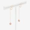 BLOOM Earrings K10 Pink Gold Cubic Zirconia [Official] [Bloom] Women's (from Spring) 0283-0507-0019-0000