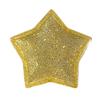 Decor Corporation Concombre Star Base, Transparent Gold, Size Approx. W4.5 D4.3 H1 ZXS-47942X