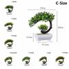 Ornament Topiary Pine Tree Lifelike Plants Home Decoration Artificial Bonsai Simulation Potted