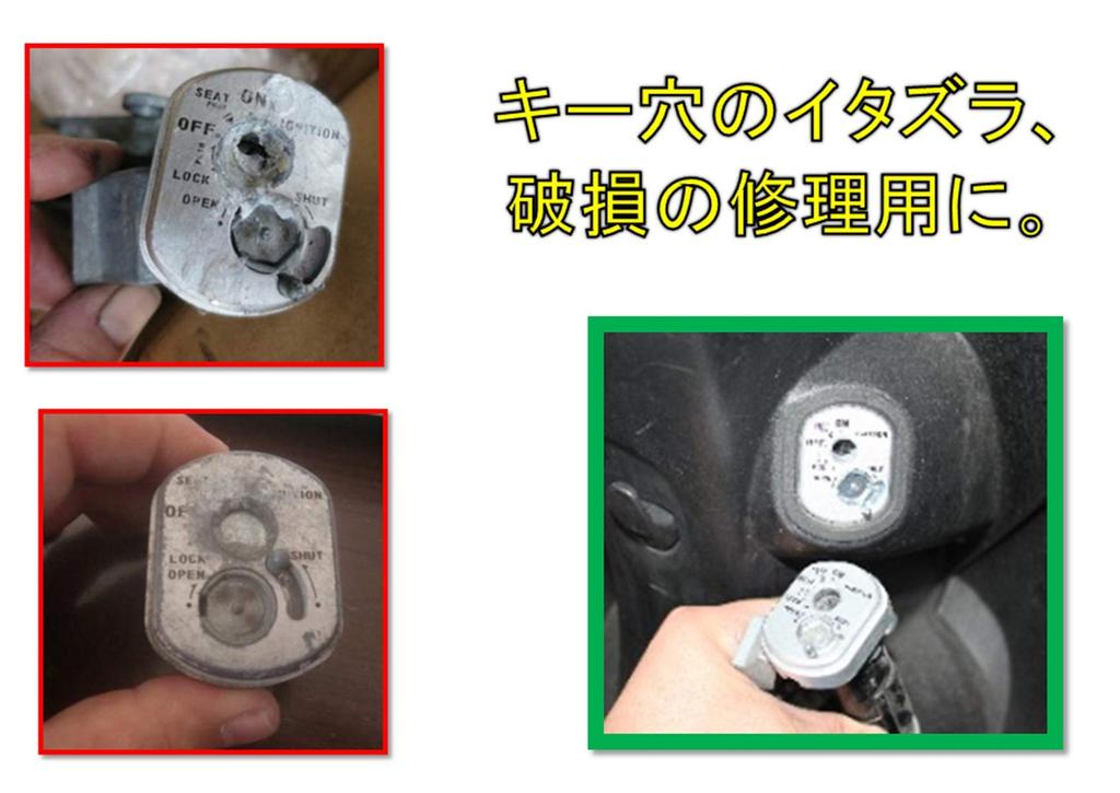 Universal Aftermarket Honda Motorcycle Key Cylinder Set for Honda Today and Dio (AF61) (AF62)