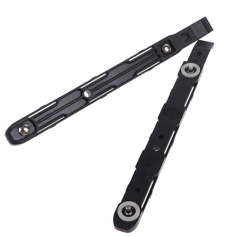 1Pair New Black Chassis Hard Drive Mounting Plastic Rails For Cooler Master