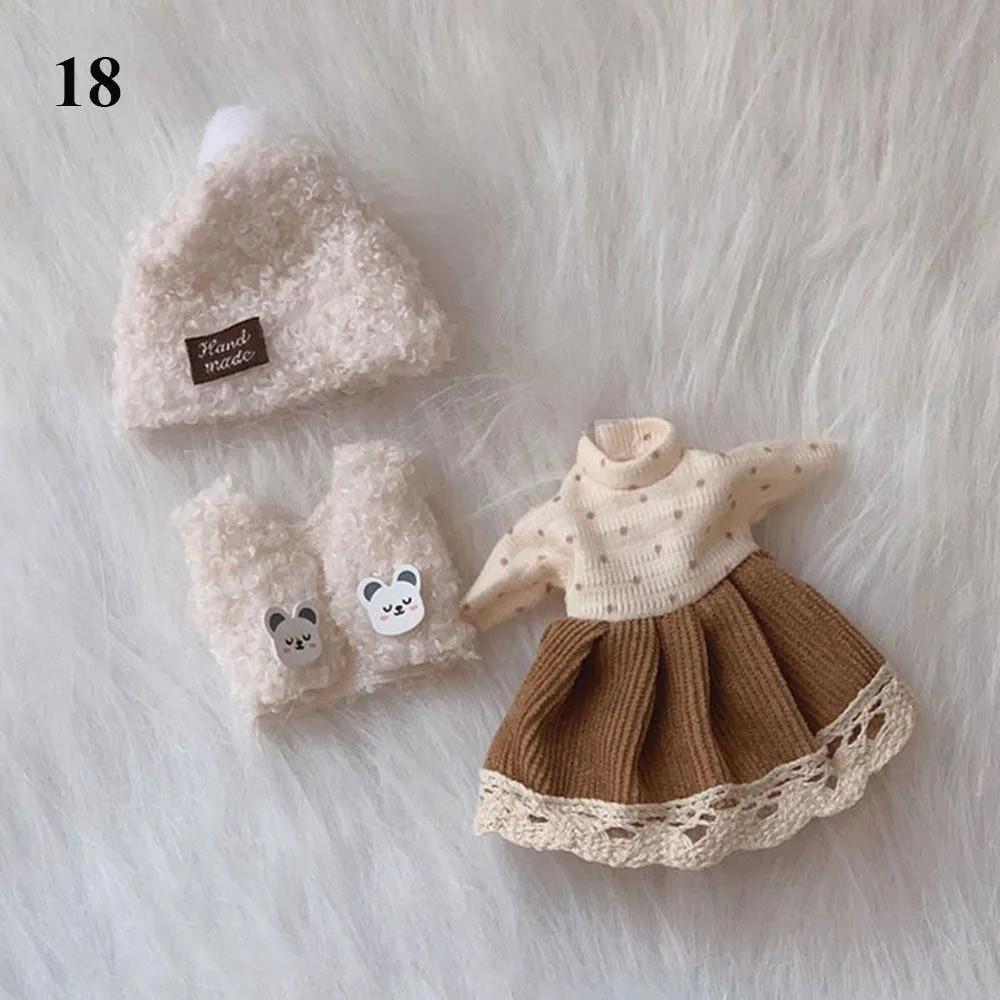 Комплект одежды для куклы Ob11, одежда для куклы 12 точек, одежда для смены тела 16 см