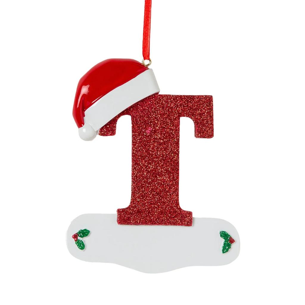 Рождественское украшение подвеска персонализированные рождественские украшения из 26 букв своими руками подвесное украшение на рождественскую елку новый год 2024