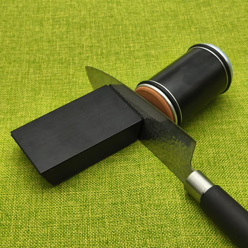 Роликовая точилка для ножей Двусторонняя алмазная точилка 15_20° градусов Магнитный угловой ролик для заточки для кухни