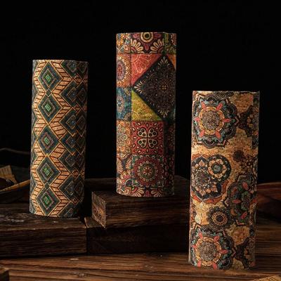 Футляр для очков с защитой от давления, футляр для очков с экзотическим узором, коробка для хранения солнцезащитных очков для мужчин