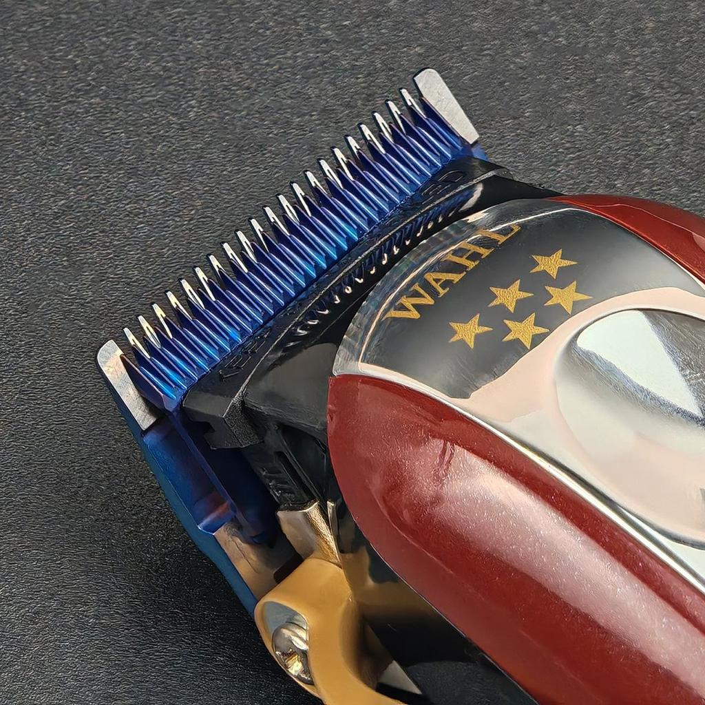 Новая синяя электрическая беспроводная машинка для стрижки волос BRDCLIP 808A Керамическая порошковая металлургия процесс сменная головка для машинки для стрижки волос