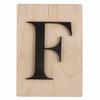 Decorative Object - RAYHER - Wooden Letters - 14.9 X 10.5 Cm - Black - Contemporary Style