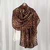 Hot-selling New Leopard Print Polyester Scarf Street Popular Women's Long Scarf Spring and Autumn Long Scarf