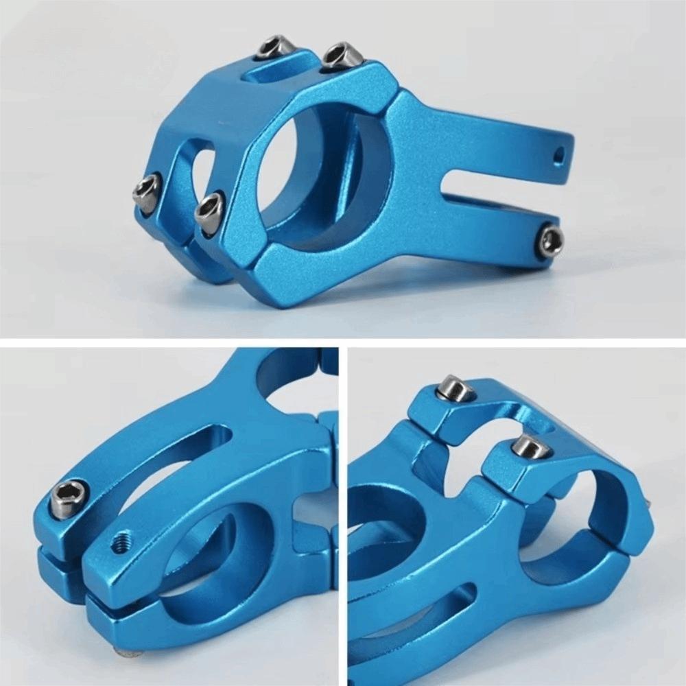 Aluminum Zinc Zinc Alloy Mountain Bike Stem 45mm Bike Riser Stem Bicycle Handlebar Stem Off-Road Use
