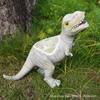 JYL TS/193,New Solar Dinosaur Light Simulation Resin Animal Model Solar T-Rex Figurine Wholesale
