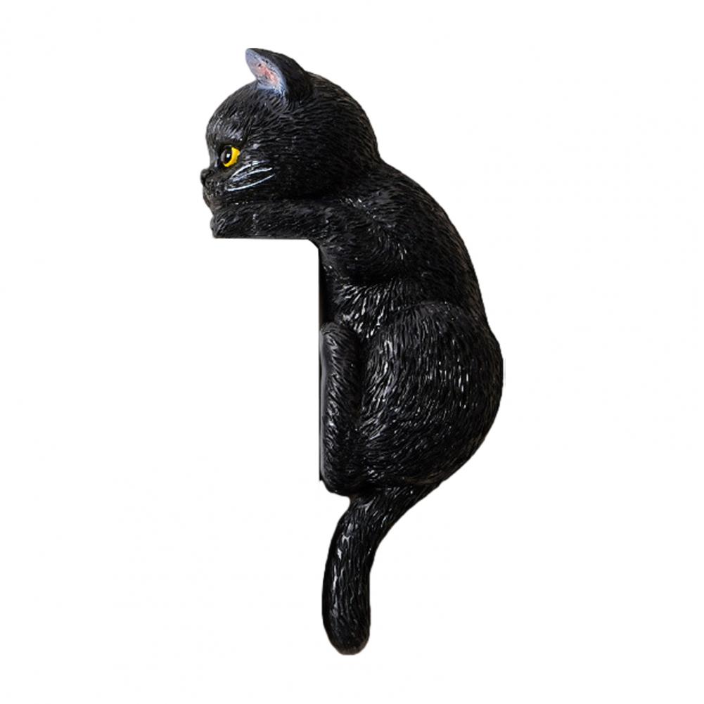 3D Cat Light Switch Sticker, Decorative Resin Wall Plate, Peel And Stick Wall Decor For Home Bedroom Living Room