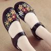 Summer Hot Women's Shoes Ethnic Style Handmade Leather Sandals for Women Soft Sole Flowers Mother Shoes Comfortable Maternity Shoes