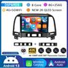 Android 14 Carplay Автомагнитола для Hyundai Santa Fe 2 2006-2012 4G+WIFI Мультимедийный Плеер GPS 2Din Автомагнитола Стерео Головное Устройство