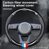 Car Steering Wheel Cover Breathable Anti Slip Leather Steering Cover For Hyundai Accent AMICA Aslan Azera DYNASTY Elantra Equus Galloper