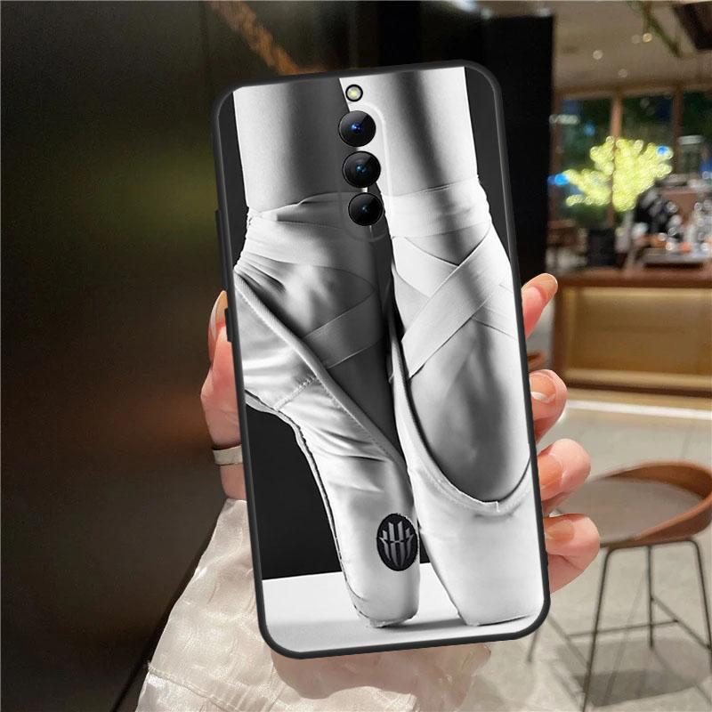 Чехол для пуантов Ballet Ballerina Shoes для ZTE Nubia Red Magic 8S 8 9 Pro Plus Red Magic 6 7 Pro 6S 7S Pro 5G 5S 6R Funda