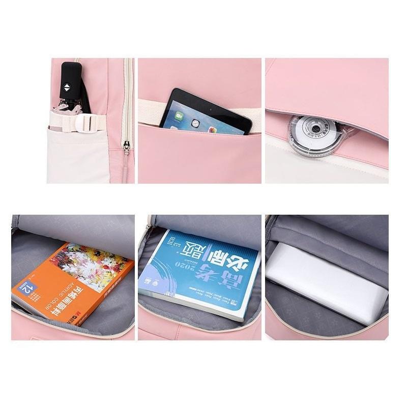 Large Capacity Shoulder Bag Campus Backpack JW9410(32*25*46CM)