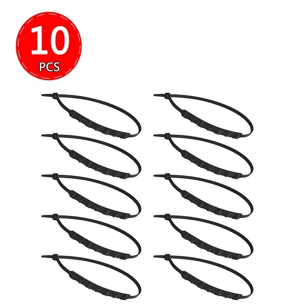 10 шт. Полиуретановые цепи для автомобильных шин, цепи противоскольжения для снежных шин, цепи для шин, электросамокат