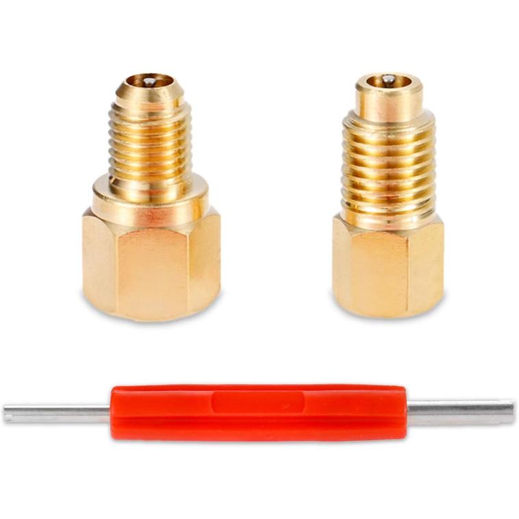 Комплект адаптеров, Баллон с хладагентом, Комплект для переоборудования порта вакуумного насоса, Ада