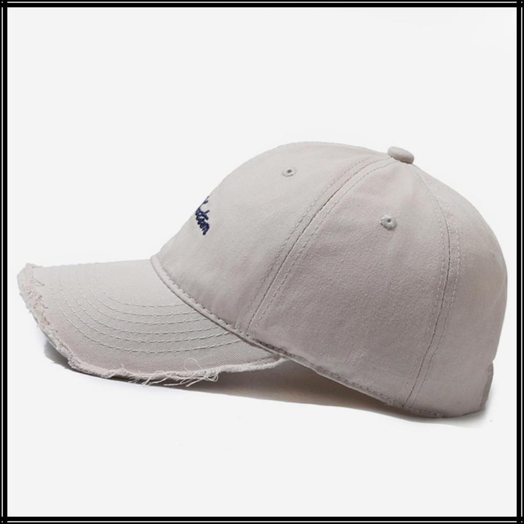 Кепка с вышитым логотипом, шляпа, ретро-дизайн, простая, повседневная, мужская, женская CZA225 [Белый Клык] (черный)