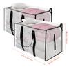 Under Bed Storage Containers Closet Organizers and Storage Bins Foldable Underbed Storage Bags for Blanket Comforter Linen Sheet