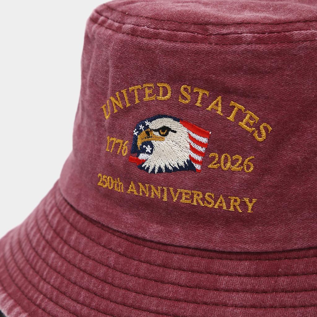 Washed Fisherman's Hat Wide Brim Bucket Hat Windproof Portable Outdoor Hat