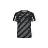 Simple Logo Print Daily Running Fitness Cycling Sports Training Breathable Knitted Crew Neck Short Sleeve T-Shirt 24500504-001