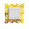 1PC Switch Sticker Home Decor Wall Mirror Style Photo Frames For Shop Switch