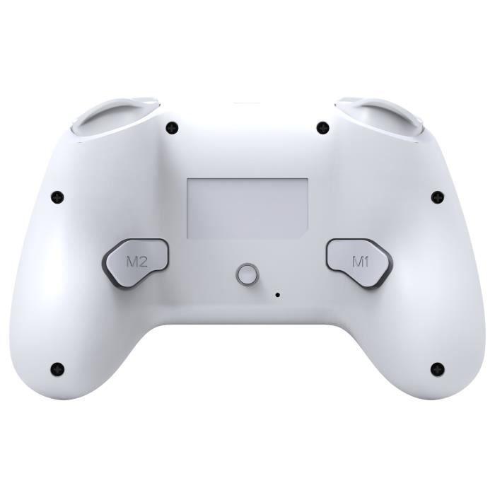Manette sans fil - SUBSONIC - Switch 2 / Switch - LEDs programmables - Vibrations - Gyroscope - Blanc