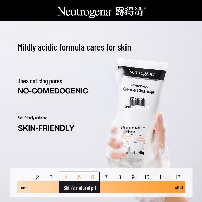 Neutrogena Глубоко очищающее мягкое пенящееся средство для умывания с аминокислотами