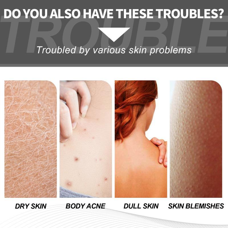 Deep Sea Volcanic Mud Shower Gel Cleanse Moisturize Soothe Red Dry and Itchy Skin Shower Gel