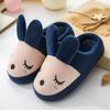 Children's Autumn and Winter Bunny Home Cotton Slippers