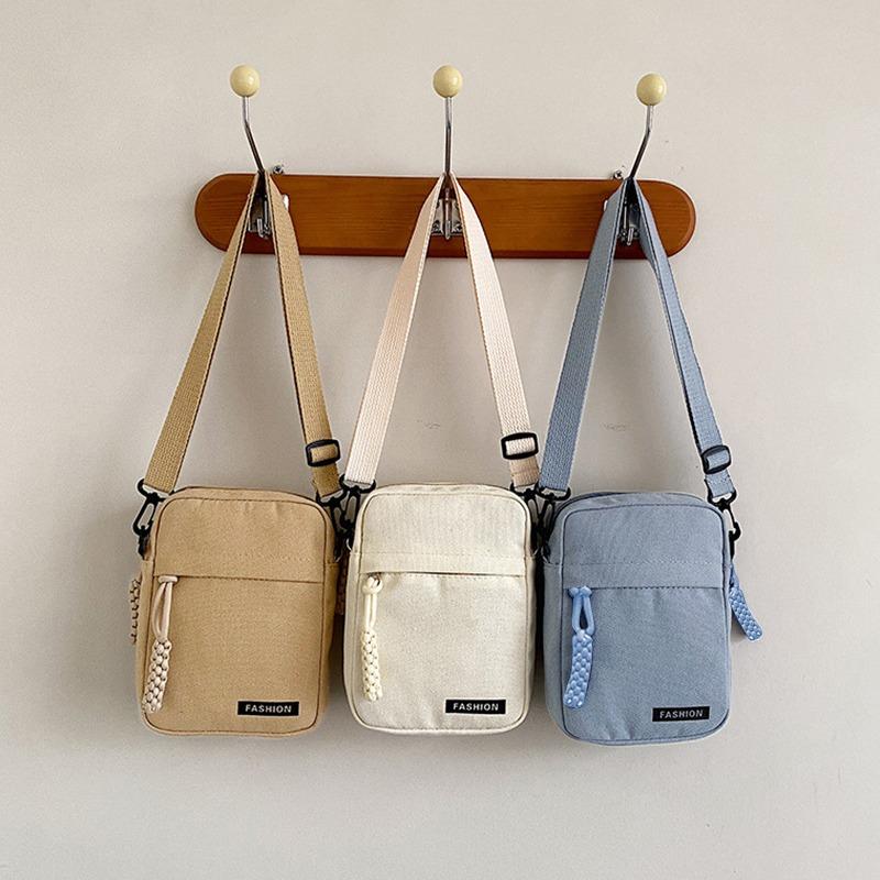 Многофункциональная холщовая сумка кроссбоди Женская модная сумка-мессенджер Студенческая мини повседневная спортивная на плечо
