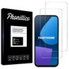 Закаленное стекло - Phonillico® - Fairphone 5 - Упаковка из 2 штук - Устойчивое к царапинам - Защита экрана