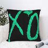 Чехол на подушку The Weeknd XO Мягкий чехол для подушки Модный чехол для подушки Для офиса, автомобиля, домашнего декора