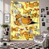 Wall TapestryGarfield cartoon Art Hanging Cloth Decorative Background Cover for Room Decoration