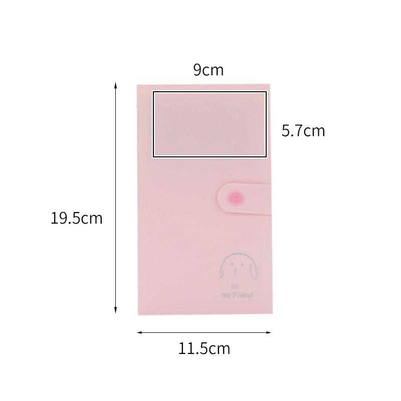 240 Card Slots Business Card Book Business Card Movie Ticket Book 3 Inch Polaroid Photo Album Folder Storage Book