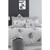 Mature Duvet Cover Set Double Palma Gray