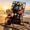 How to Train Your Dragon Print Beach Towel Design, Soft, Lightweight. for Home Bathroom, Spa, Pool, Yoga, Surfing, Camping, Gift for Family, Friend