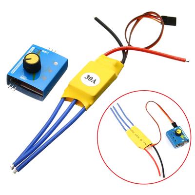 30A 12V DC 3-фазный мощный бесщеточный регулятор скорости двигателя ШИМ-контроллер