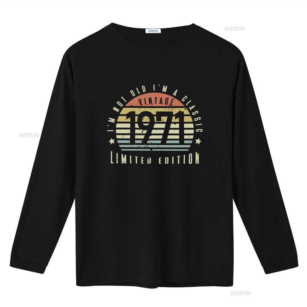 Im Not Old Im A Classic T Shirt 53rd Birthday For Men 1971 Women vintage Washed Casual Breathable streetwear