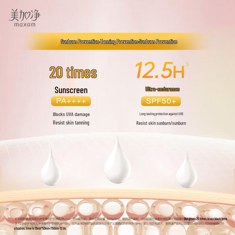 Maxam Multi-Dimensional Protective Sunscreen Lotion SPF50+ PA++++ 50ml