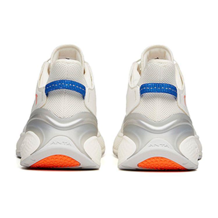 Anta Кроссовки для бега C37 2.0 Su Running Series с мягкой подошвой, мужские кроссовки цвета слоновой кости и белого 112135530R-1