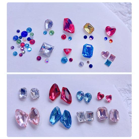 Стильные украшения для дизайна ногтей Яркие 3 цвета с 3D-эффектом