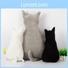 Adorable Plush Back Cat Toy Sofa Pillow Cushion Perfect For Cozy Home Decor