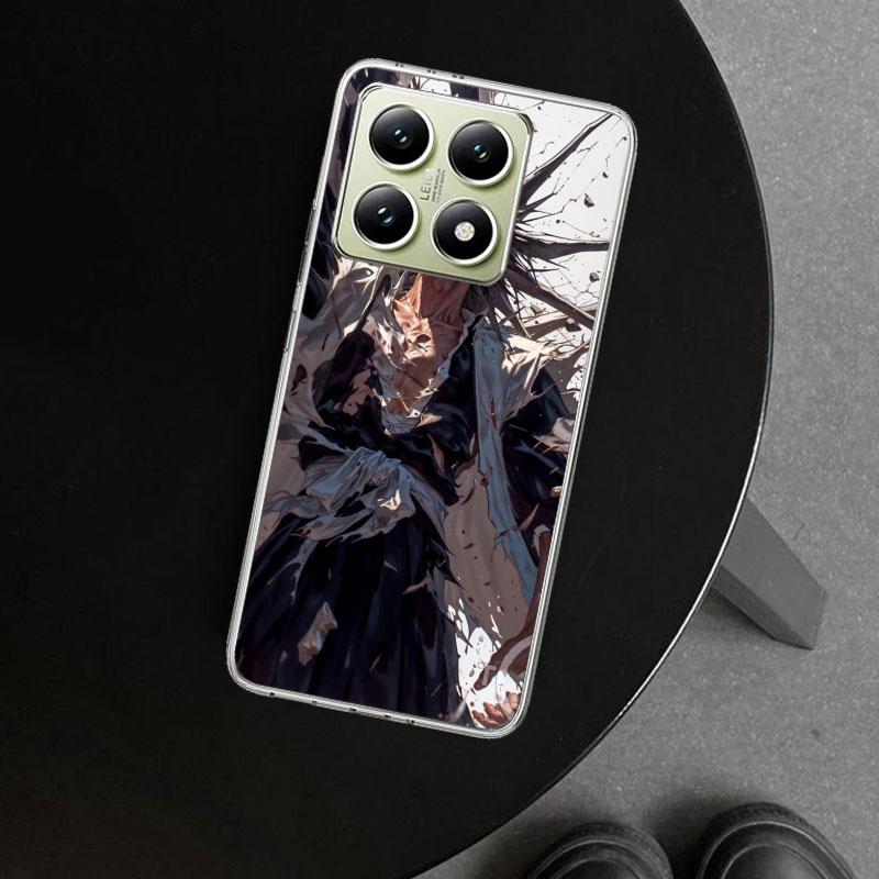 Чехол для телефона Zaraki Kenpachi Bleach для Xiaomi Redmi Note 15 14 13 12 11 Pro Plus 14S 12S 11S 11T 11E 10S 10 Индивидуальный Fund