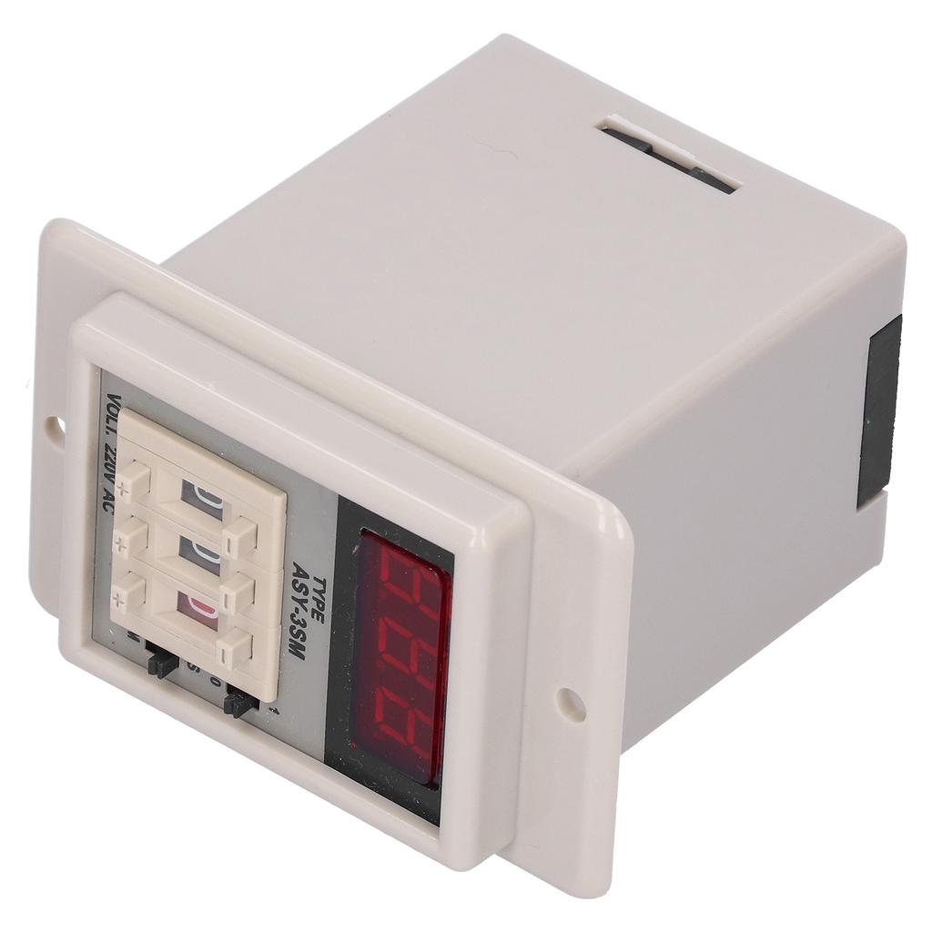 Реле времени JYIO с цифровым дисплеем, высокой точностью, замедлитель 99,9S‑999M, переменный ток 220 В, 50/60 Гц