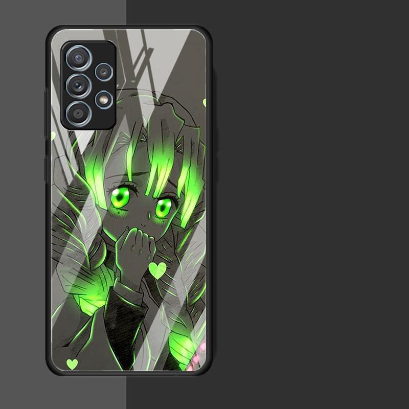 Стеклянный чехол с изображением аниме «Убийца демонов» для Samsung Galaxy A52 A71 A50 A51 A70 A21s A31 A72 A10 A12 A30 A22 5G, чехол для телефона